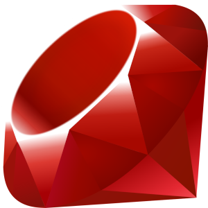 Ruby logo - Launch Ruby demo Binder