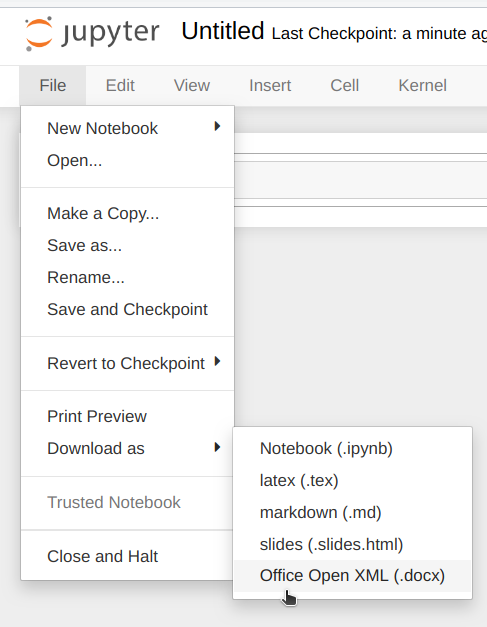 Discoverable way to enable nbconvert exporters
