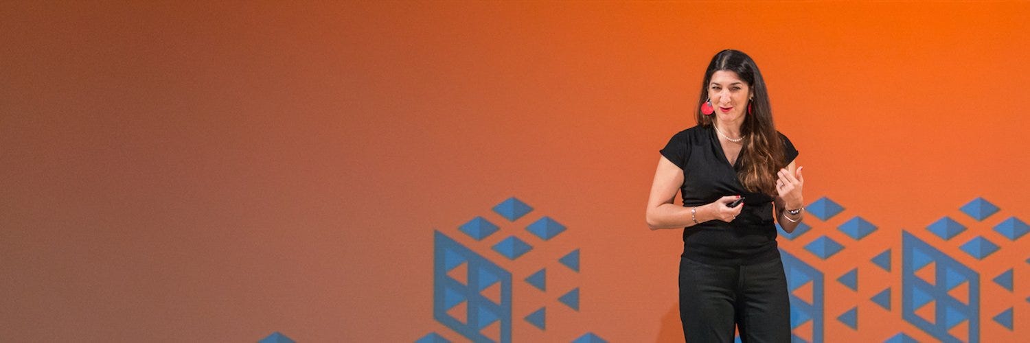 Barba keynoting at JupyterCon 2017. Credit: O’Reilly Media.