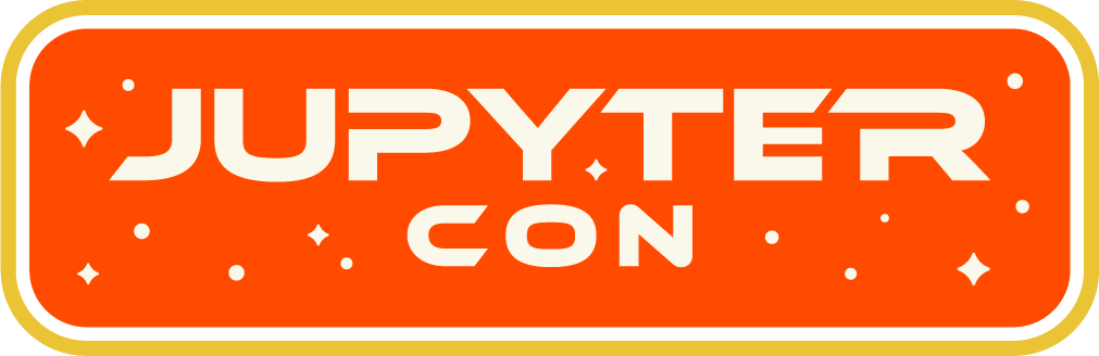 The JupyterCon 2023 logo