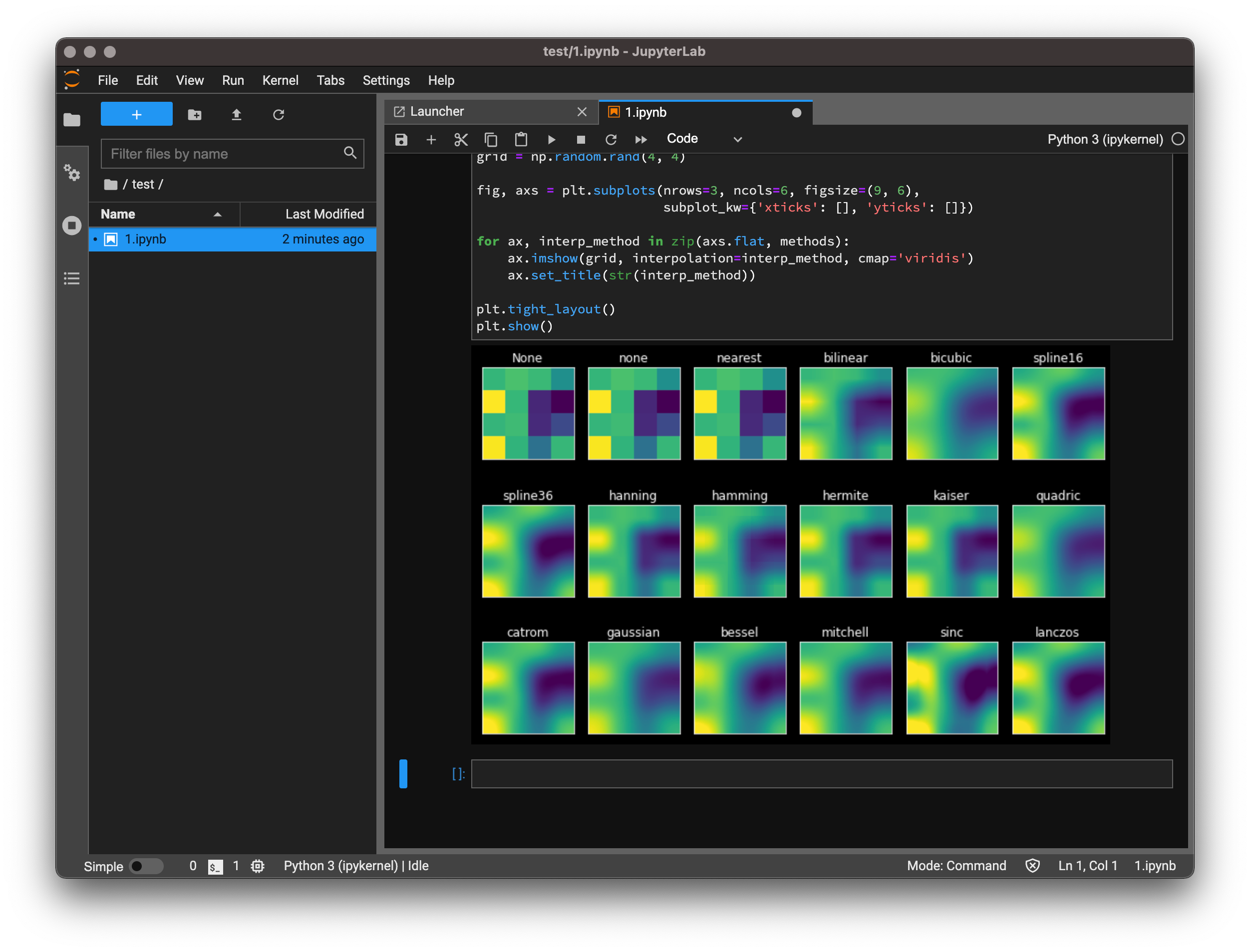 JupyterLab App running on macOS