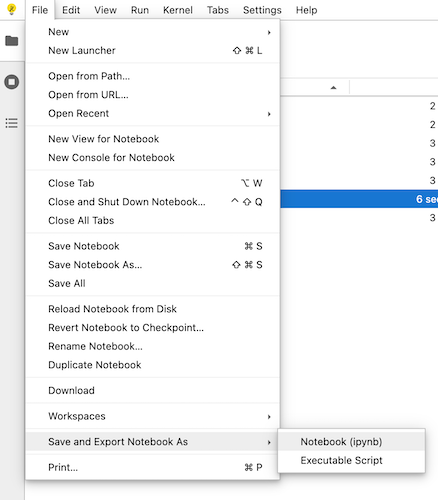 Basic notebook exports are now available